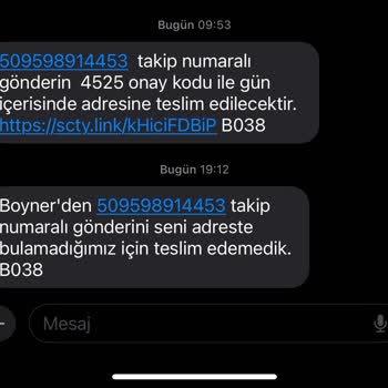 Yanlış Teslimat Bilgilendirmesi Ve Müşteri Hizmetleri Sorunu