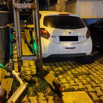 Otopark Girişimi Engelleyen Martı Araçları
