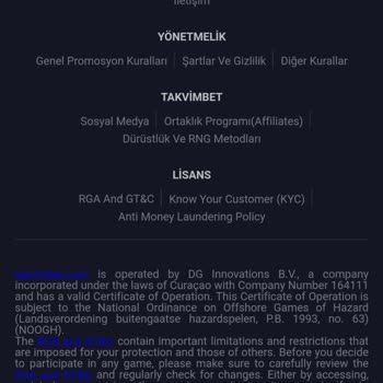 Curacao Lisanslı Sitede Para Çekme Sorunu