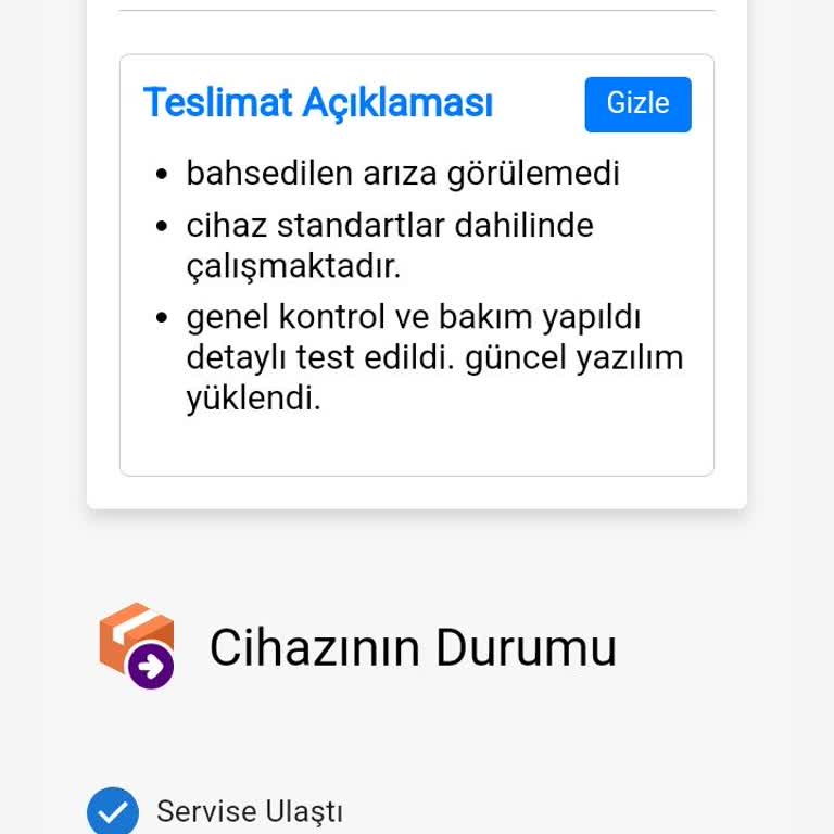 KVK Teknosa'dan Aldığım Telefonun Bitmeyen Titreşim Sorunu