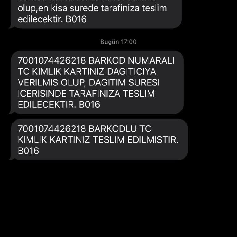 PTT'nin Kimlik Tesliminde İletişim Eksikliği Ve Güvenlik Sorunu