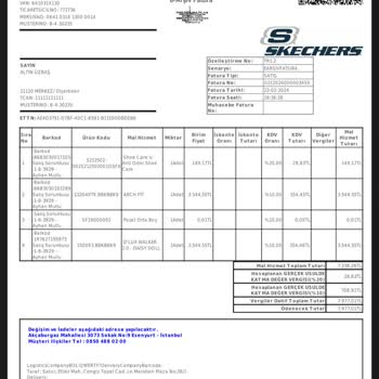 Skechers Ürününde Beklenmedik Yıpranma