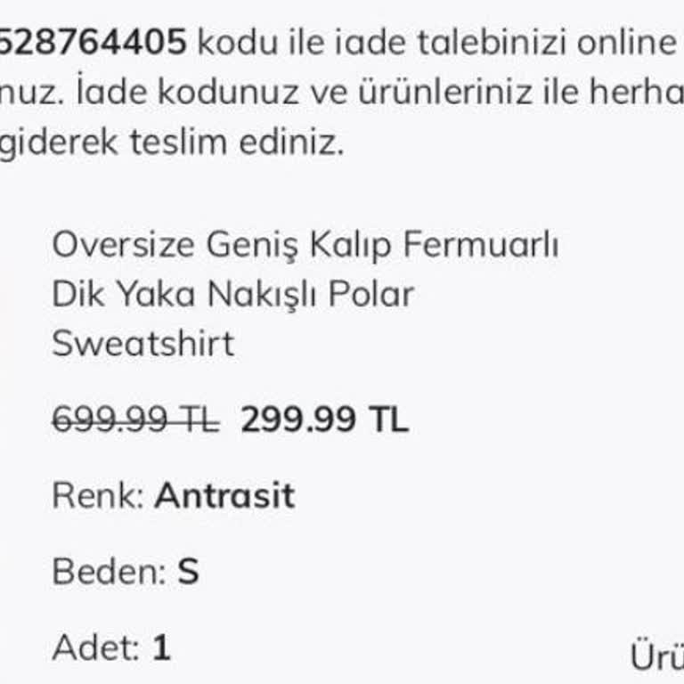 DeFacto Defolu Ürün ve Yetersiz Müşteri Hizmeti