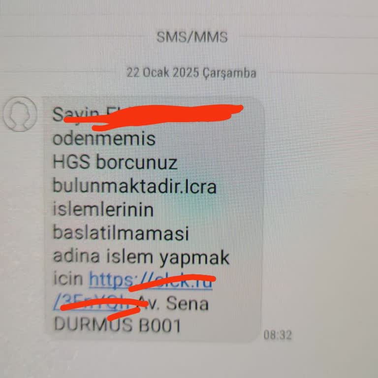 Yanıltıcı Mesajlarla Kimlik Bilgisi İhlali