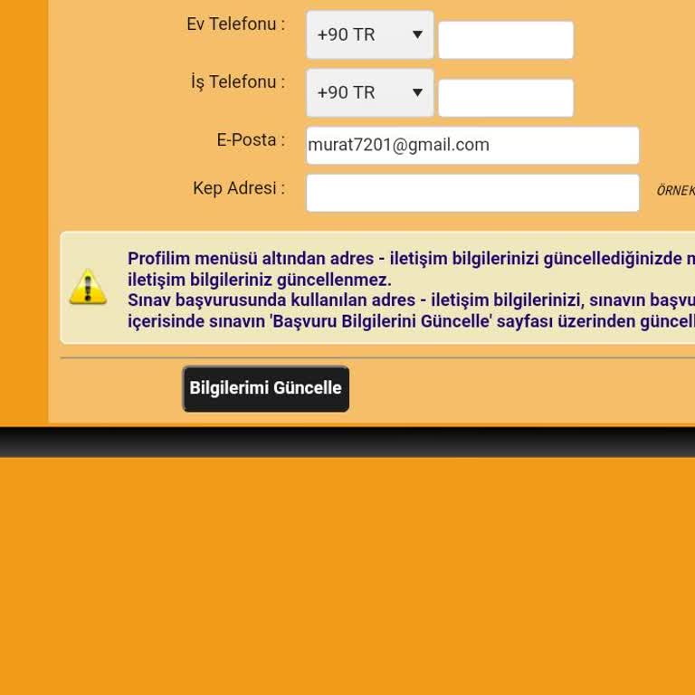 ÖSYM Başvuru Sorunu: Telefon Numarası Kayıt Edilemiyor