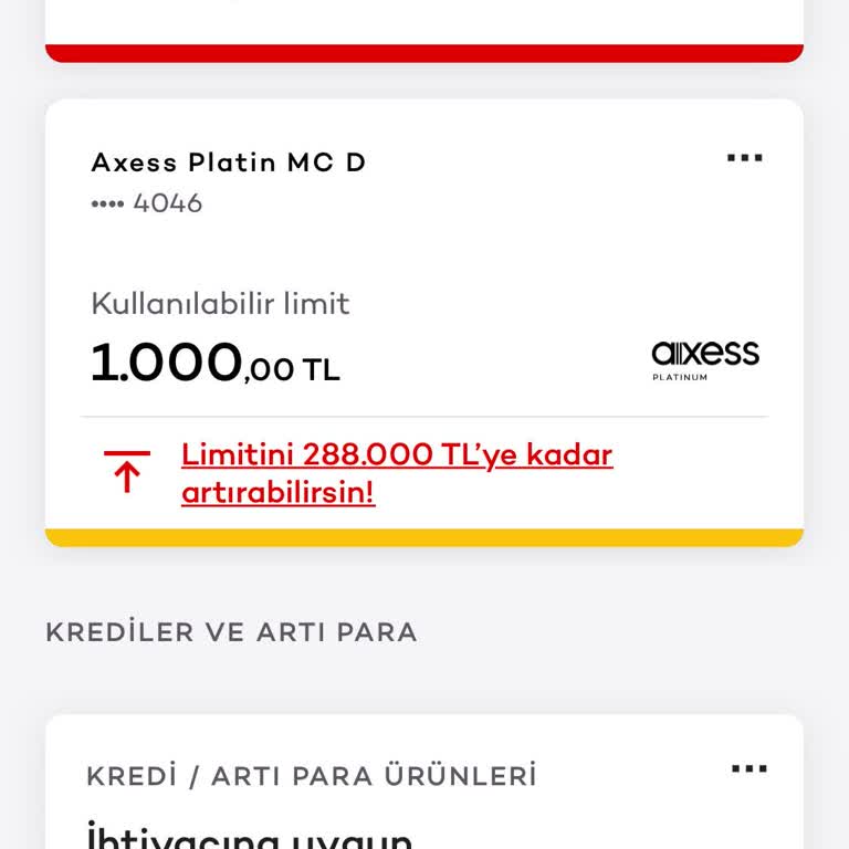 Kredi Kartı İptali Ve Mobil Uygulama Sorunu