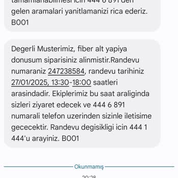 Türk Telekom Randevu Sorunu Ve Mağduriyet
