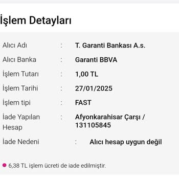 Hesap Açma Sürecinde Para Transferi Sorunu