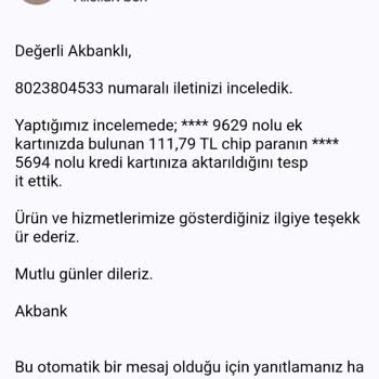 Vaat Edilen Chip-Paranın Geri Alınması Ve Umursamaz Tavır