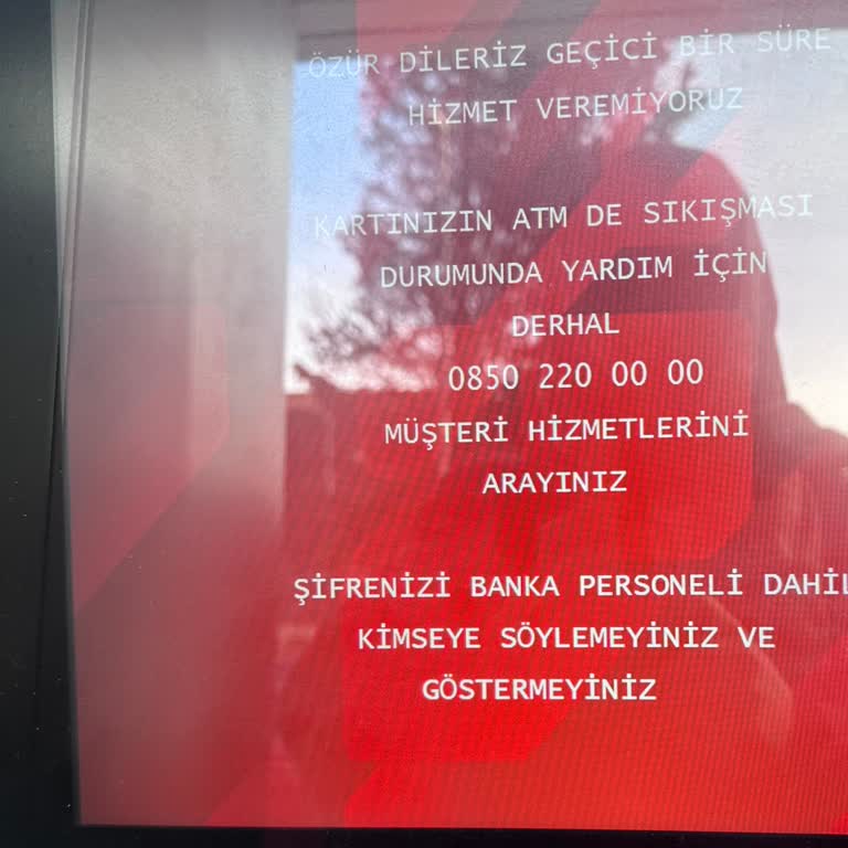 ATM Teknik Sorunu: Paramı Yuttu Ve Çözüm Gecikiyor