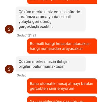 Teslim Edilmeyen Sipariş Ve Yetersiz Müşteri Hizmetleri