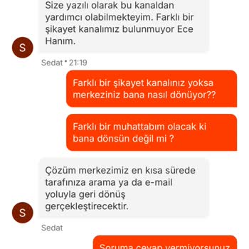 Teslim Edilmeyen Sipariş Ve Yetersiz Müşteri Hizmetleri