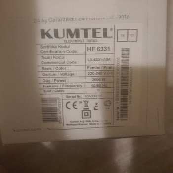 Kumtel Isıtıcıda Sürekli Sorunlar