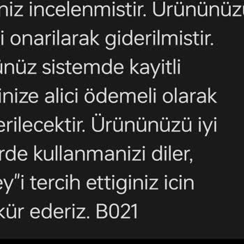 Stanley Termos Garanti Sürecinde Yanıltıcı Bilgi Ve Ekstra Ücret