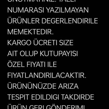 Stanley Termos Garanti Sürecinde Yanıltıcı Bilgi Ve Ekstra Ücret
