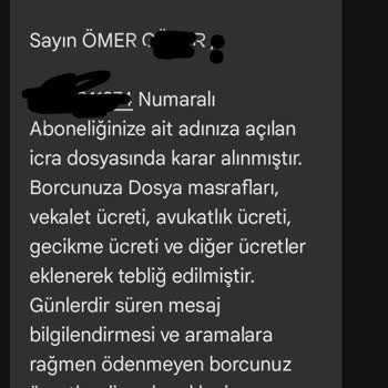 İnternet Sağlayıcısından Cayma Sonrası İcra Şoku