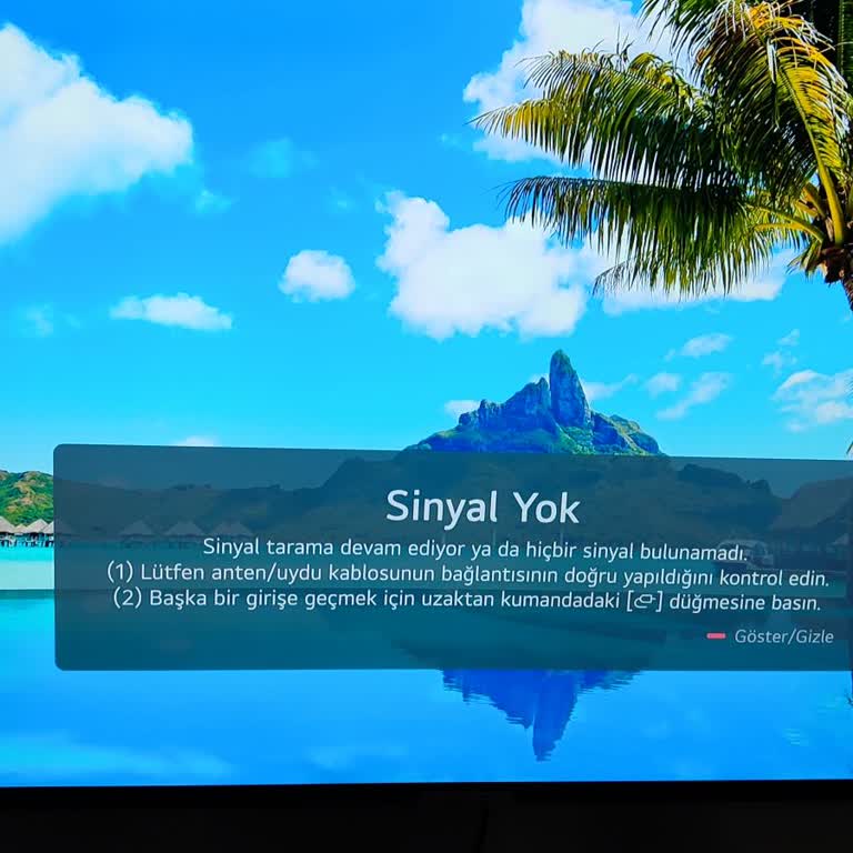 LNB Kısa Devresi Nedeniyle Sinyal Sorunu Yaşıyorum