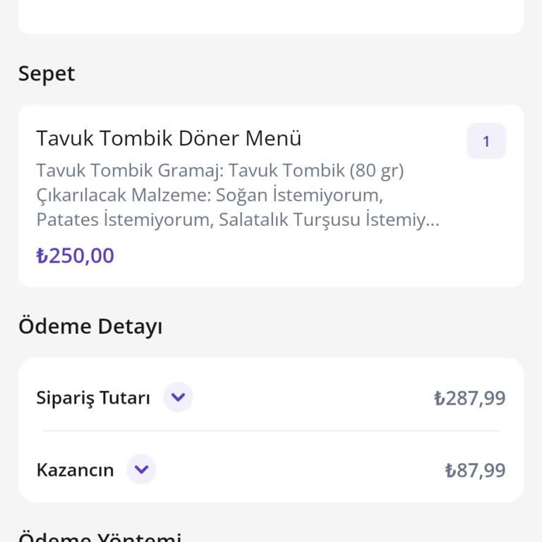 Getir Siparişimde İletişim Sorunu Ve İade Problemi