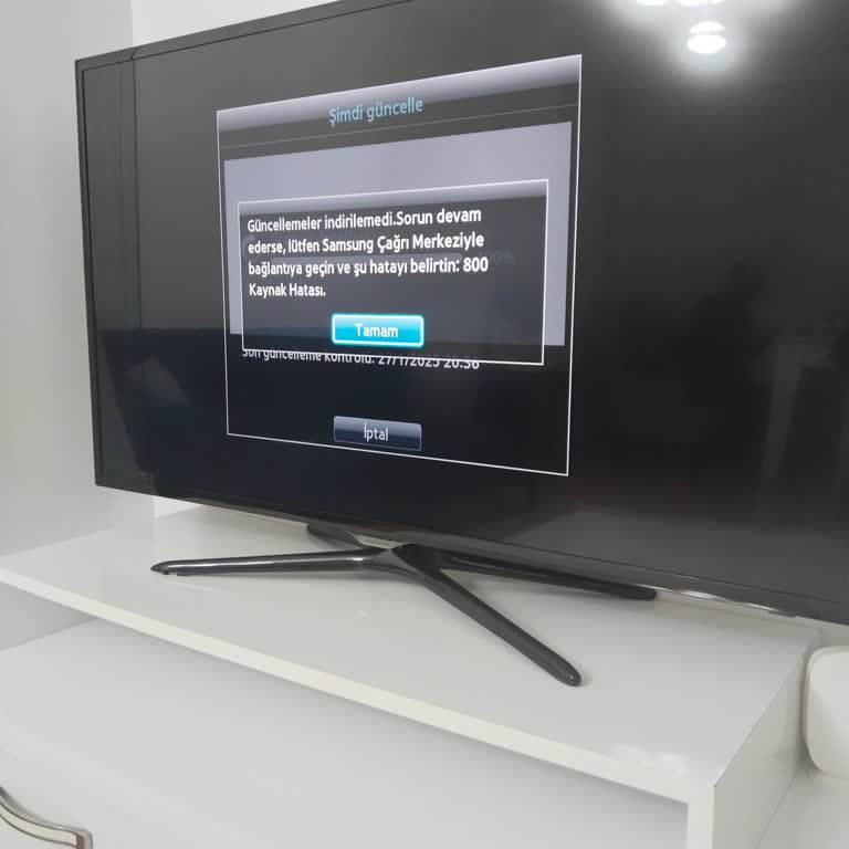 Samsung TV Güncelleme Sorunu Ve Destek İhtiyacı
