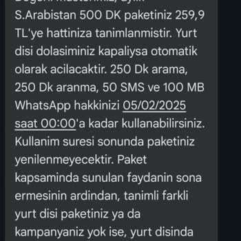Türk Telekom Umre Paketi Fatura Şoku