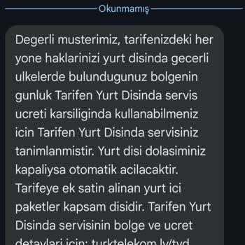 Türk Telekom Umre Paketi Fatura Şoku