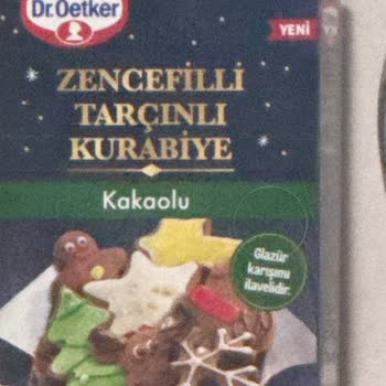 Zencefilli Tarçınlı Kurabiye Kiti Hayal Kırıklığı