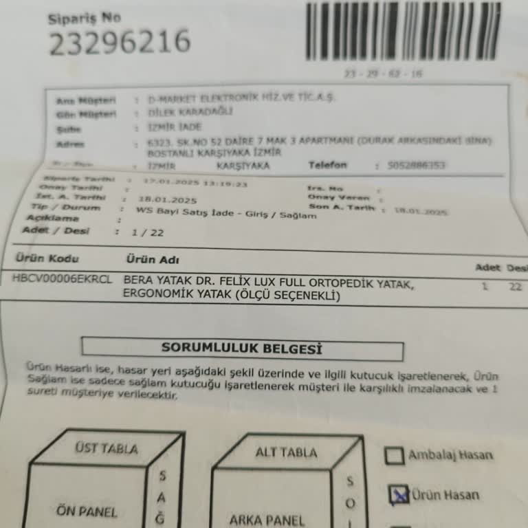 İade Sürecinde Yaşanan Sorun Ve Mağduriyet