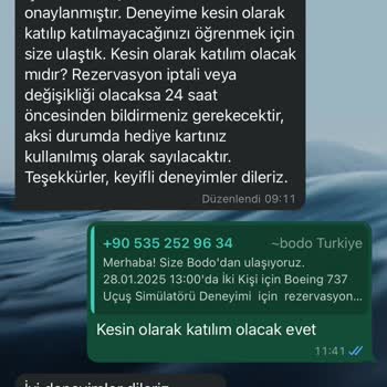 Uçuş Simülatörü Deneyimi İptali: Beklenmedik Sorunlar