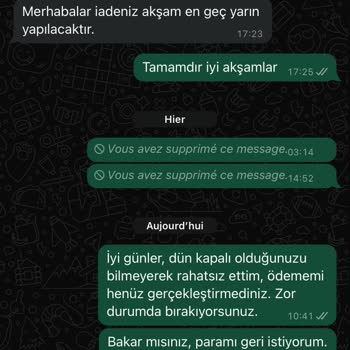 İade Sürecinde Yaşanan Gecikme Ve Müşteri Memnuniyetsizliği