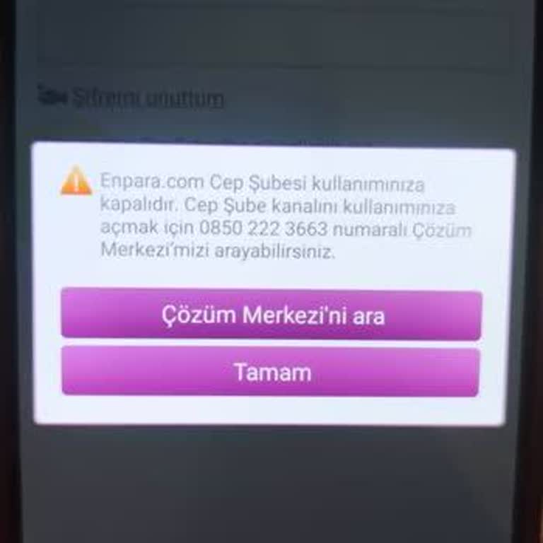 Hesabım Sebepsiz Bloke Edildi, Bilgi Alamıyorum