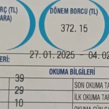 Su Faturalarında Yanlış Hesaplama Sorunu