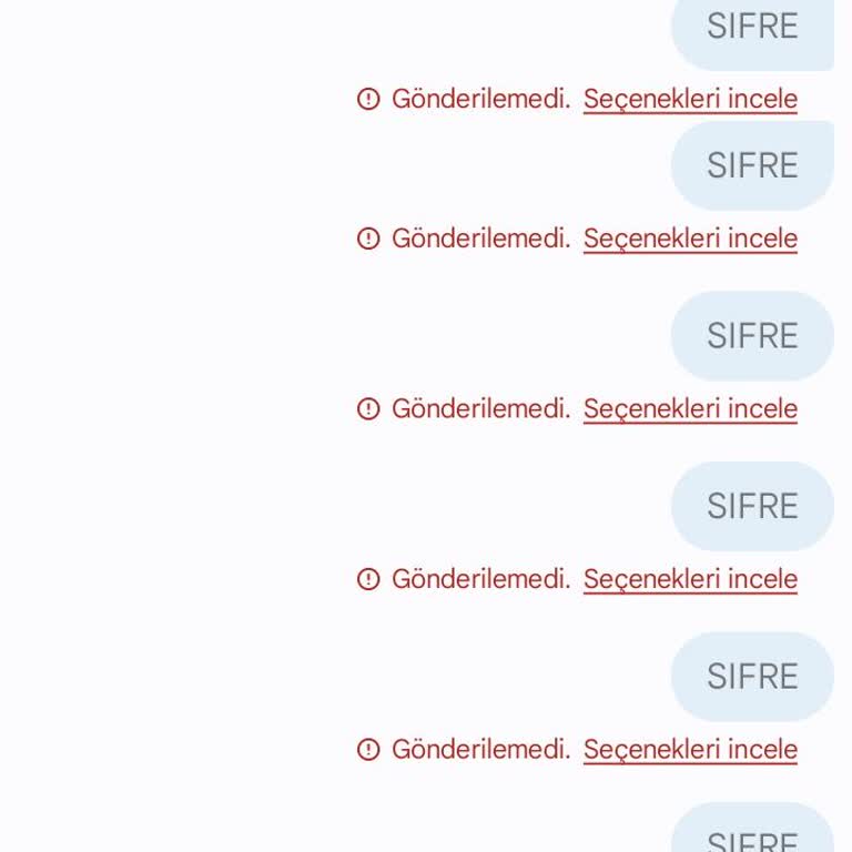 Mesaj Gönderme Sorunu Ve Yetersiz Destek