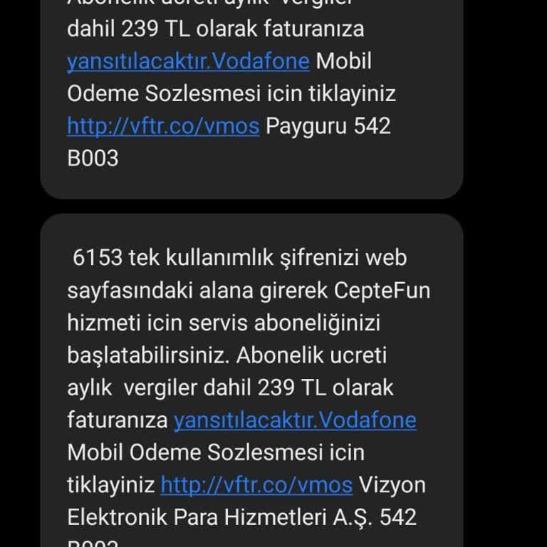 İzinsiz Üyelik Ve Haksız Fatura Yansıtması