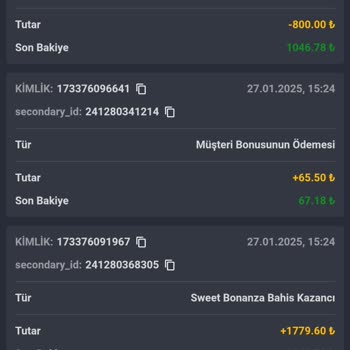 Yanlış Bahane İle Kazancımın Geri Alınması