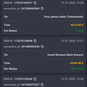 Yanlış Bahane İle Kazancımın Geri Alınması