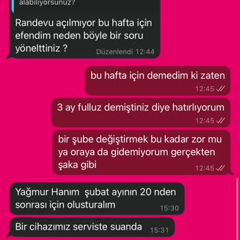Bağcılar Şubesinde Randevu Krizi Yaşadım