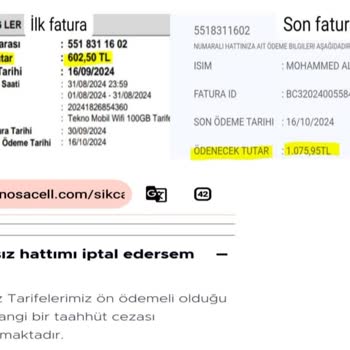 Yanlış Faturalandırma Ve Haksız Sim Kart Ücreti Şoku