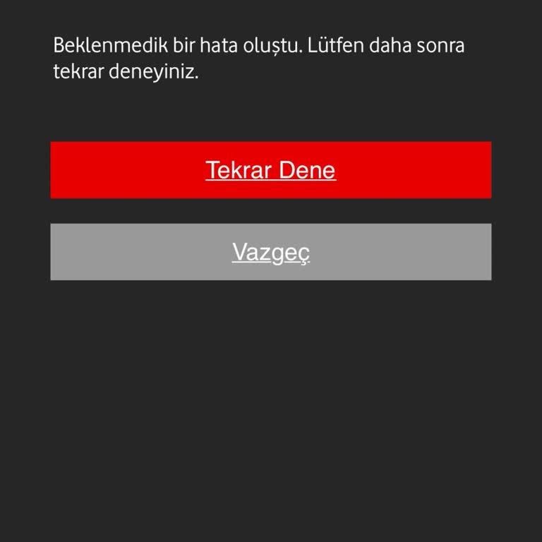 Vodafone'da Şebeke Ve Kayıt Sorunlarıyla Mücadele