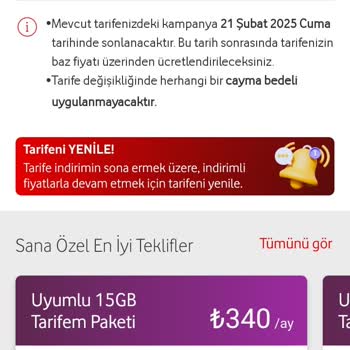 Yüksek Fatura Ve Yanıltıcı Tarifeler