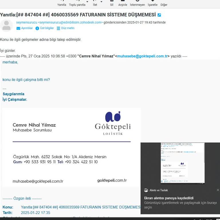 EDM E-Fatura Programının Sürekli Hataları Ve Yetersiz Destek
