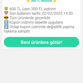 Dolap Uygulamasında Kupon Mağduriyeti