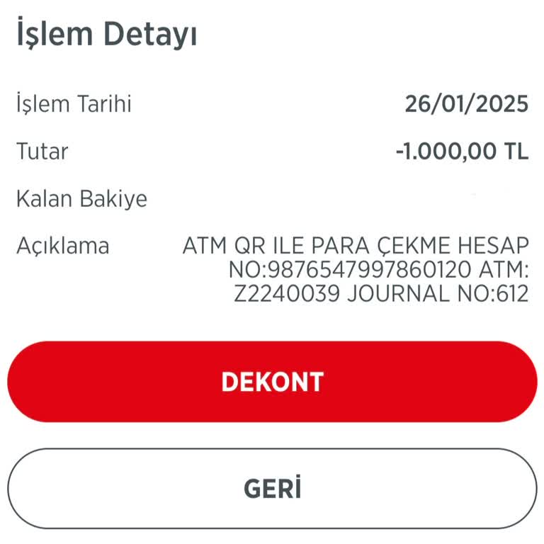 Ziraat Bankası ATM'si Paramı Vermedi, Mağdur Oldum!