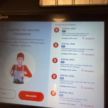 Gebze Center AVM'deki ATM Arızaları Ve İlgisizlik