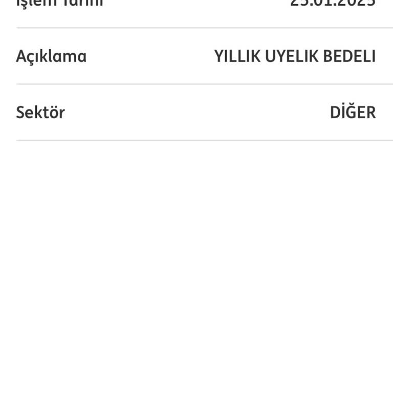 Yasa Dışı Kart Aidatı İadesi Talebi