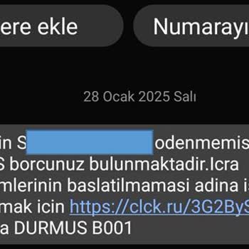 Kimlik Bilgilerimin İzinsiz Kullanımı Ve Yanıltıcı Mesajlar