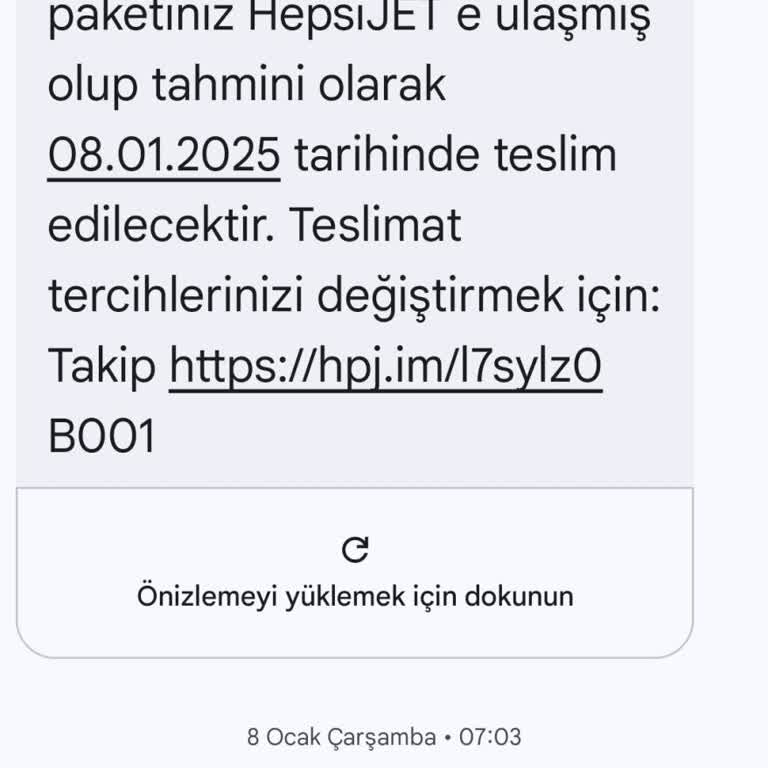 Hepsijet Kargo Teslimat Sorunu Ve İletişim Eksikliği