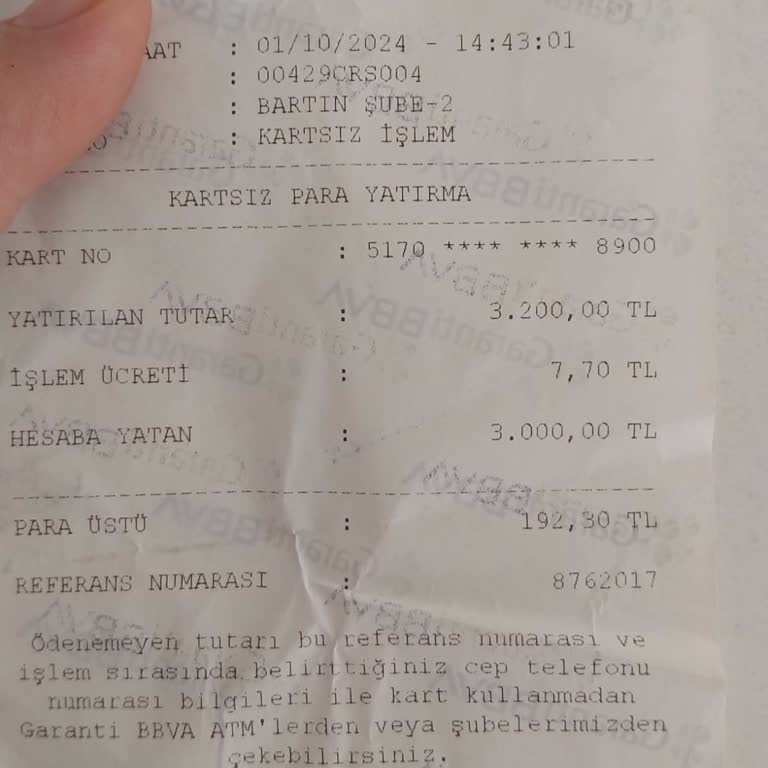 ATM Para Üstü Sorunu Ve Mağduriyet