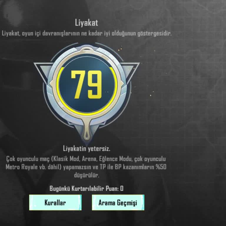 PUBG Penalized My Merit Unfairly and It’s Stuck at 79