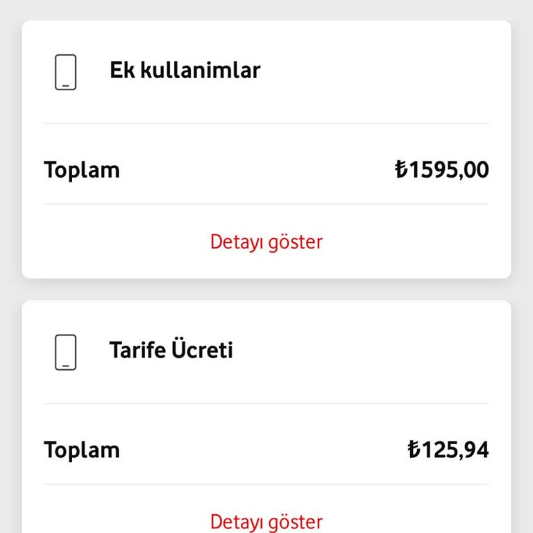 Vodafone'dan Haksız Aşım Ücreti Şoku