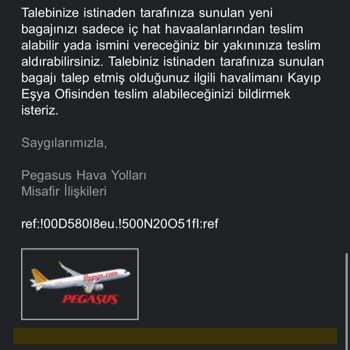 Hasarlı Bagaj Ve Yetersiz Müşteri Hizmeti